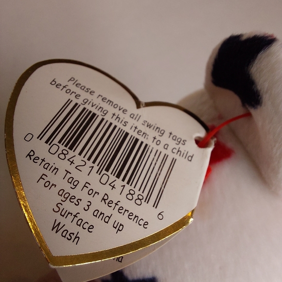 🔴Buy 2 - Get 1 -- Ty Beanie Baby "Glory" with Rare Tag Issues - Picture 9 of 13